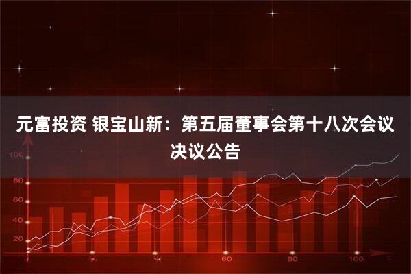 元富投资 银宝山新：第五届董事会第十八次会议决议公告